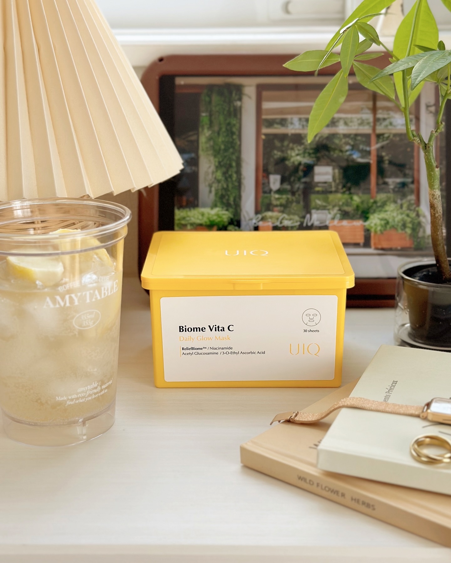 バイオームビタCグローデイリーシートマスク/UIQ/シートマスク・パックを使ったクチコミ（2枚目）