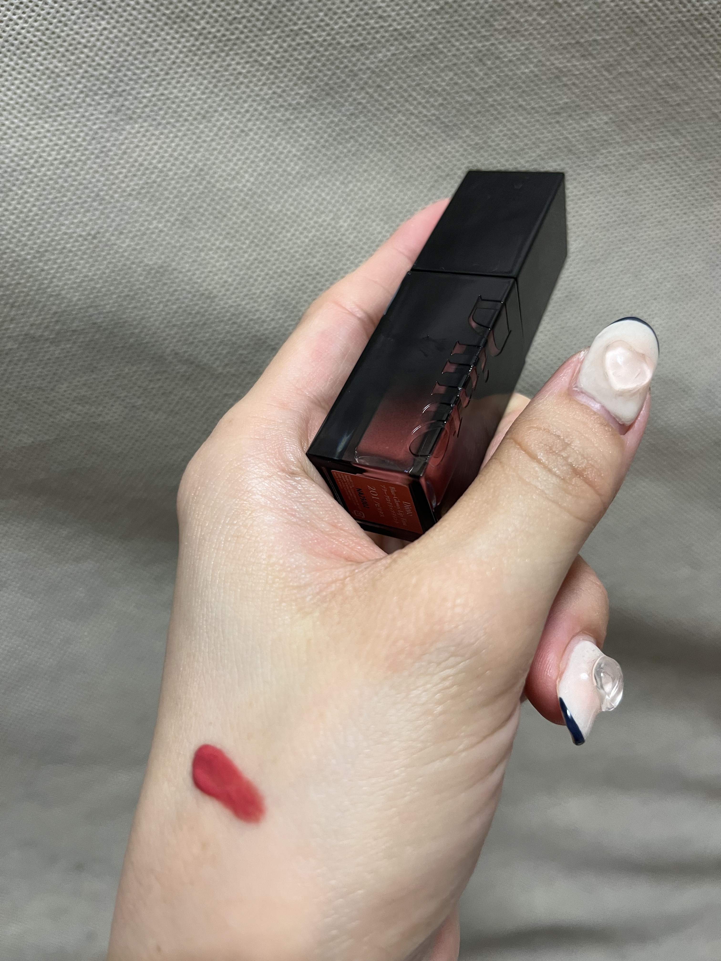 ブラーグロイリップティント 201 ノビリタス/Dinto/リップティントを使ったクチコミ（1枚目）