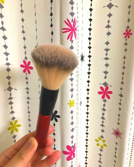 春姫 ファンデーションブラシ/DAISO/メイクブラシを使ったクチコミ(2枚目)