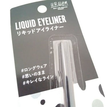 UR GLAM　LIQUID EYELINER/U R GLAM/リキッドアイライナーを使ったクチコミ（2枚目）