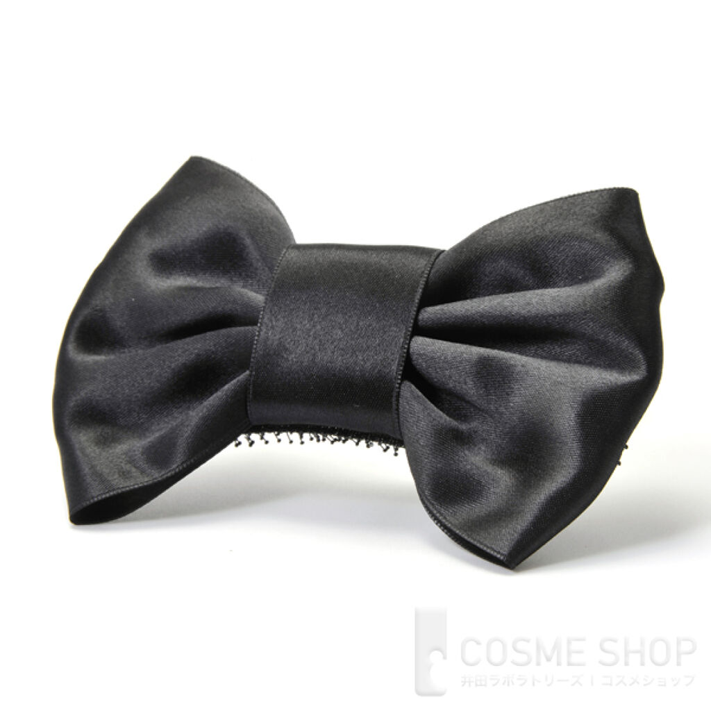 跡が付かないペタッとBigリボン ブラック