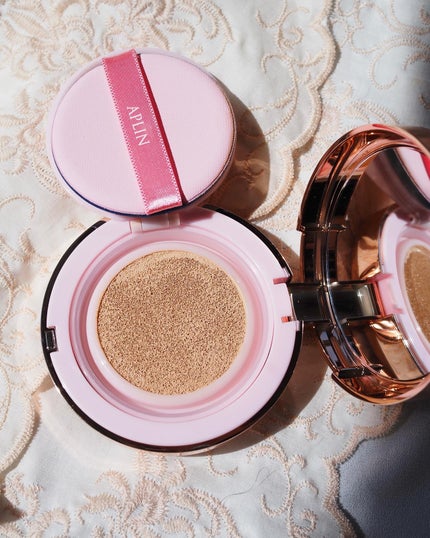 ピンクティーツリーカバーアップグロウクッション/APLIN/クッションファンデーションを使ったクチコミ(3枚目)