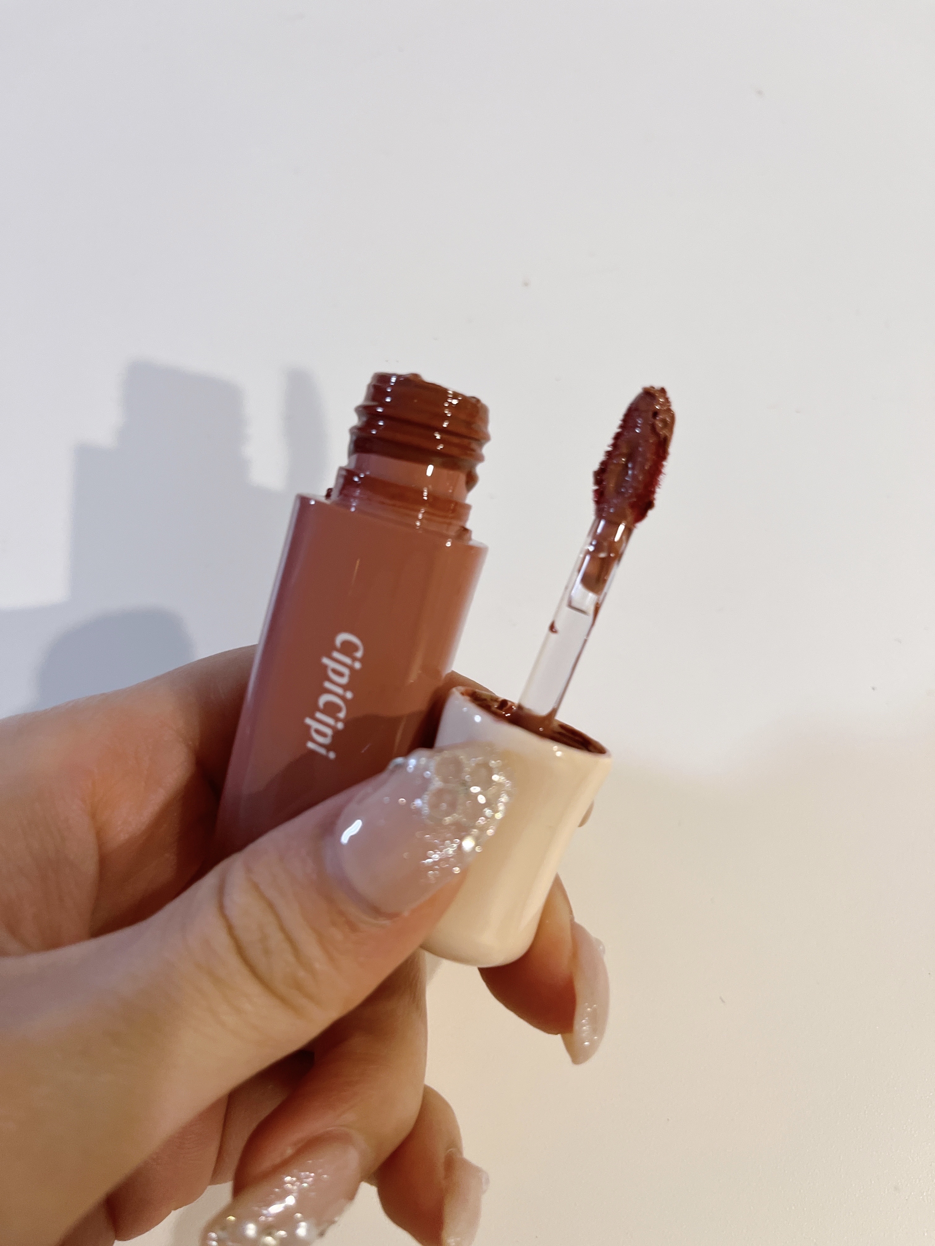 デューイフィルムティント 02 さくらダスティ/CipiCipi/リップティントを使ったクチコミ（2枚目）