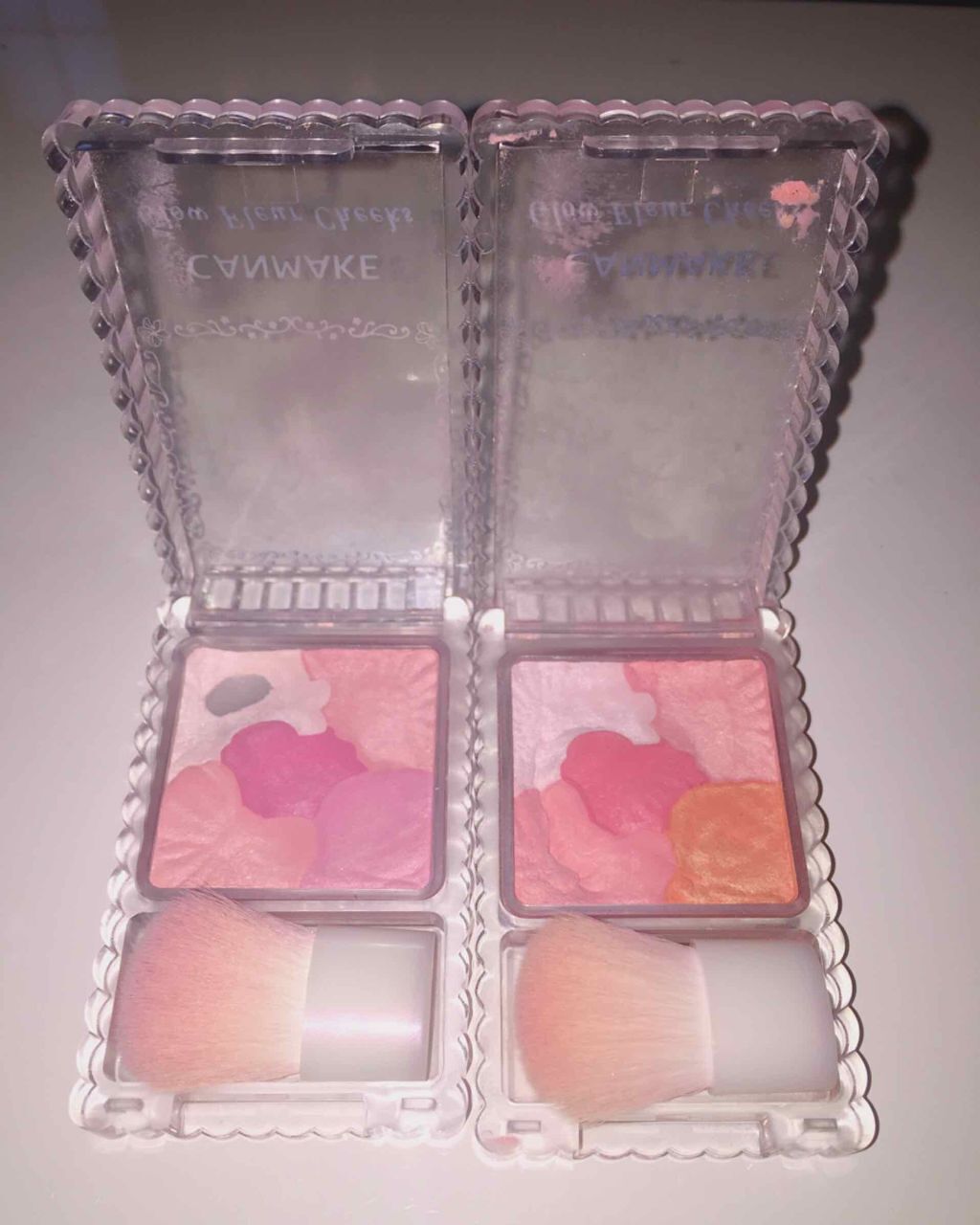 グロウフルールチークス/キャンメイク/パウダーチークを使ったクチコミ(2枚目)