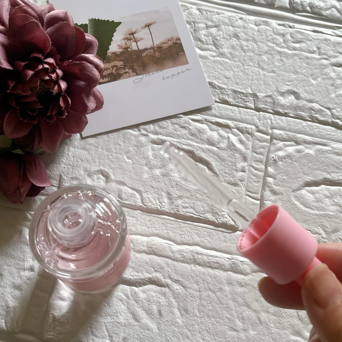 ピンクアロエムチンセラム/APRILSKIN/美容液を使ったクチコミ(3枚目)