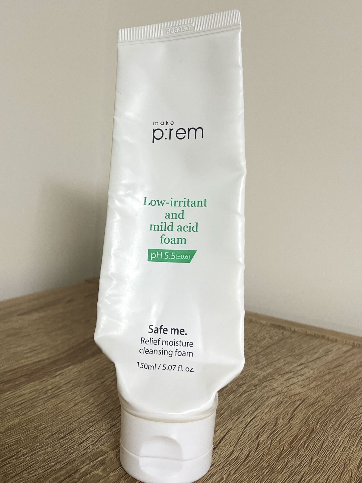 セーフミー リリーフモイスチャー クレンジングフォーム/make prem/洗顔フォームを使ったクチコミ（1枚目）