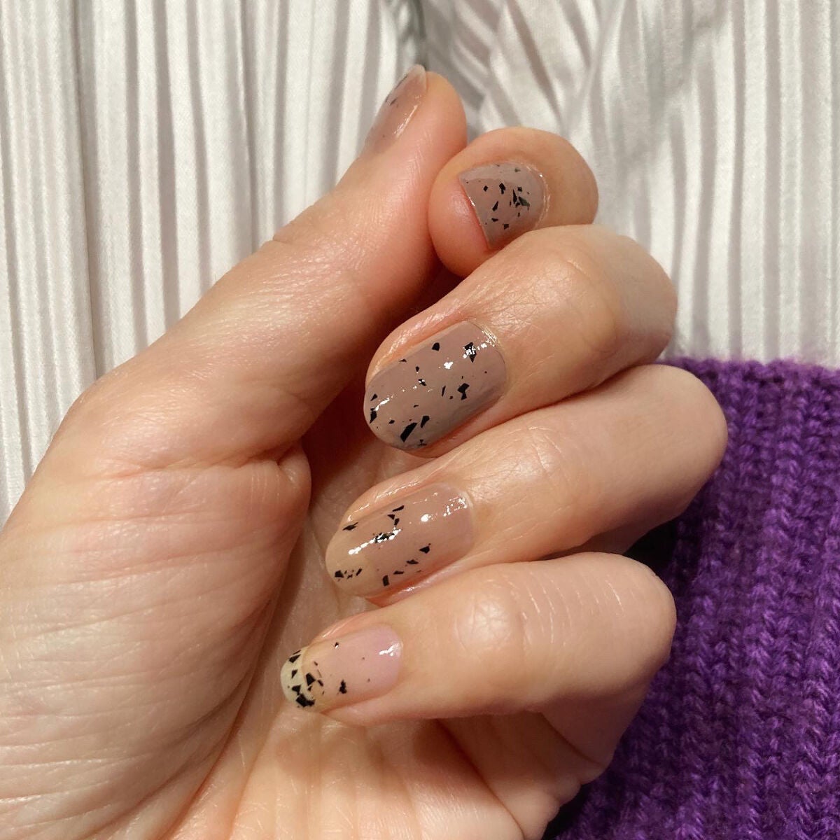 ムードペブルネイル/rom&nd/マニキュアを使ったクチコミ(2枚目)