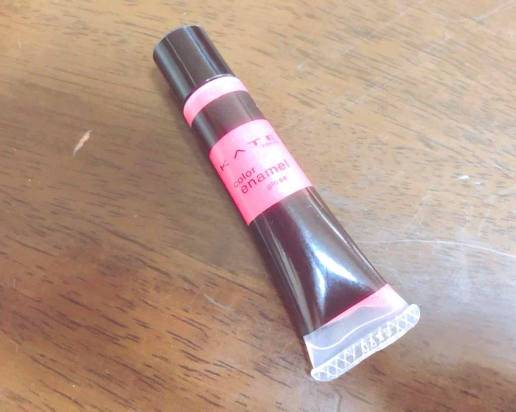 カラーエナメルグロス/KATE/リップグロスを使ったクチコミ(2枚目)