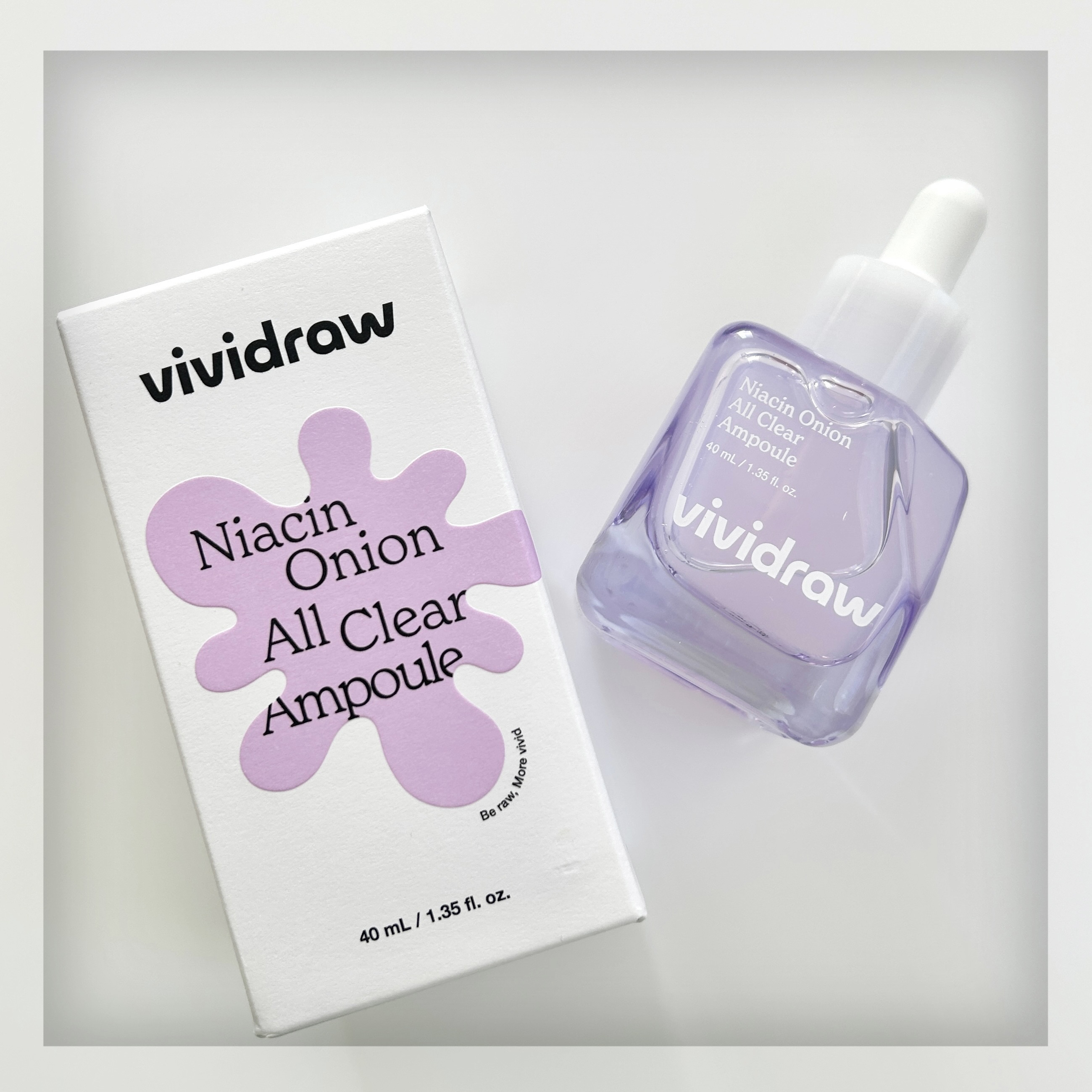 ナイアシンオニオン オールクリア アンプル/vividraw/美容液を使ったクチコミ（1枚目）