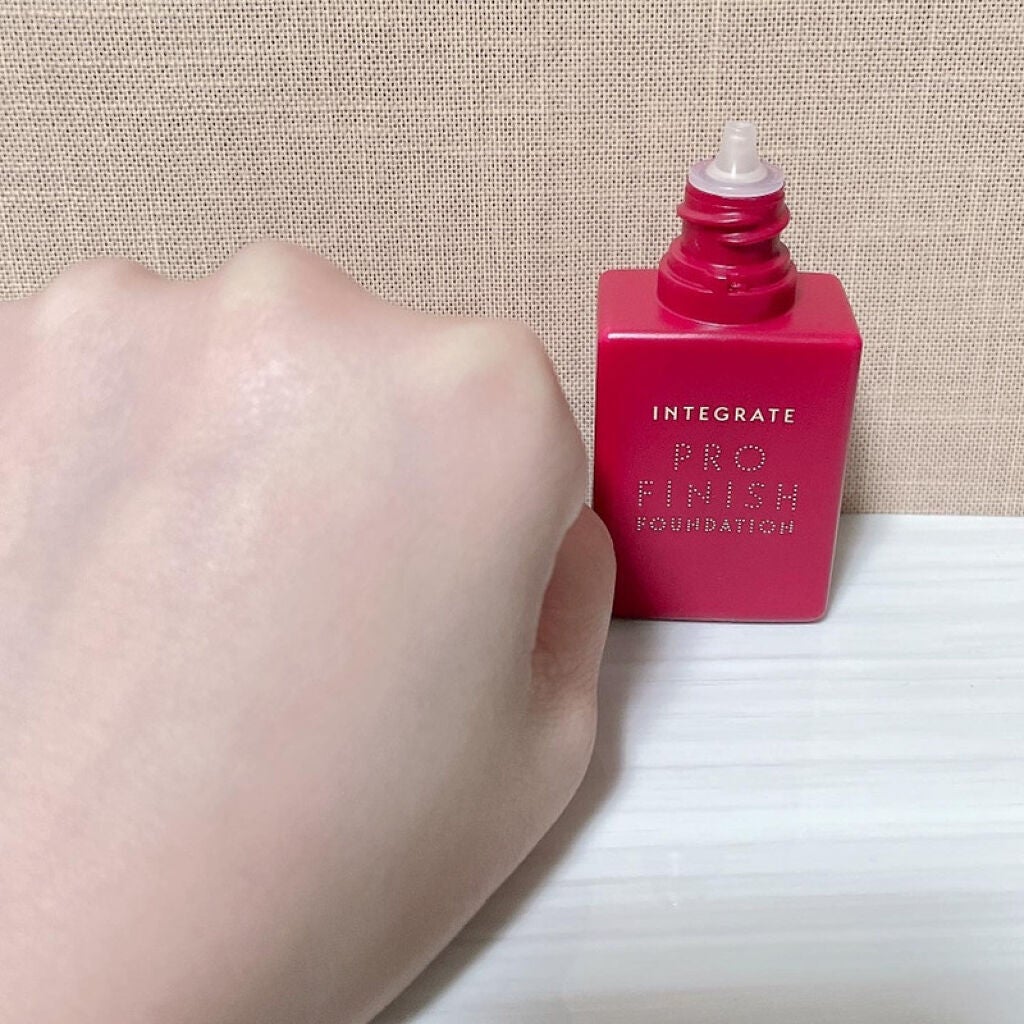 プロフィニッシュリキッド/インテグレート/リキッドファンデーションを使ったクチコミ(3枚目)