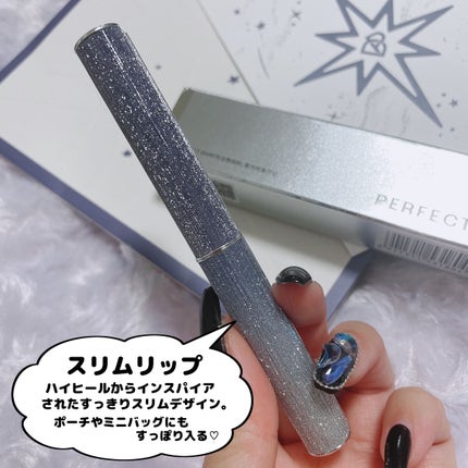 ルージュ インテンス ベルベット スリムリップ/PERFECT DIARY/口紅を使ったクチコミ(8枚目)