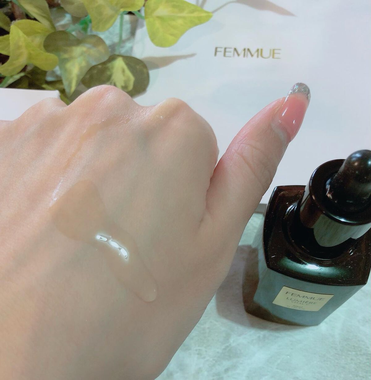 ルミエール ヴァイタルC/FEMMUE/ブースター・導入液を使ったクチコミ（3枚目）