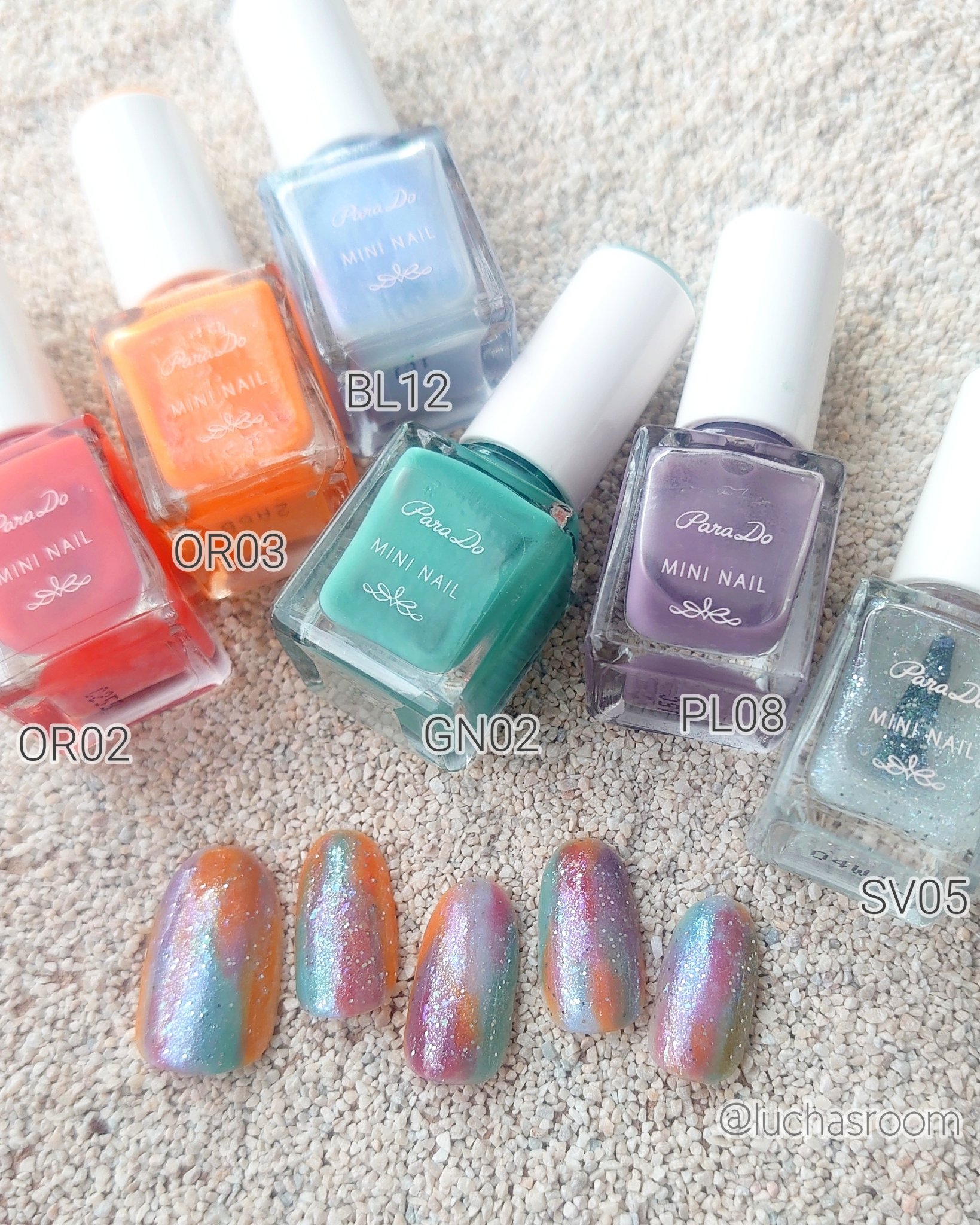 ミニネイル/パラドゥ/マニキュアを使ったクチコミ（2枚目）