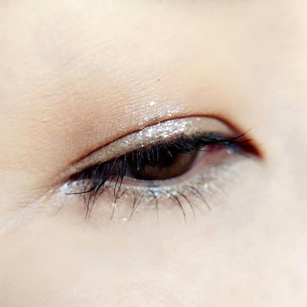 ネイミングスパークルアイグリッターポット/NAMING./グリッターを使ったクチコミ(5枚目)