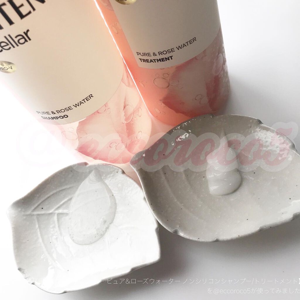 PRO-V ミセラー ピュア&ローズウォーター ノンシリコンシャンプー/トリートメント/パンテーン/市販シャンプーを使ったクチコミ(2枚目)