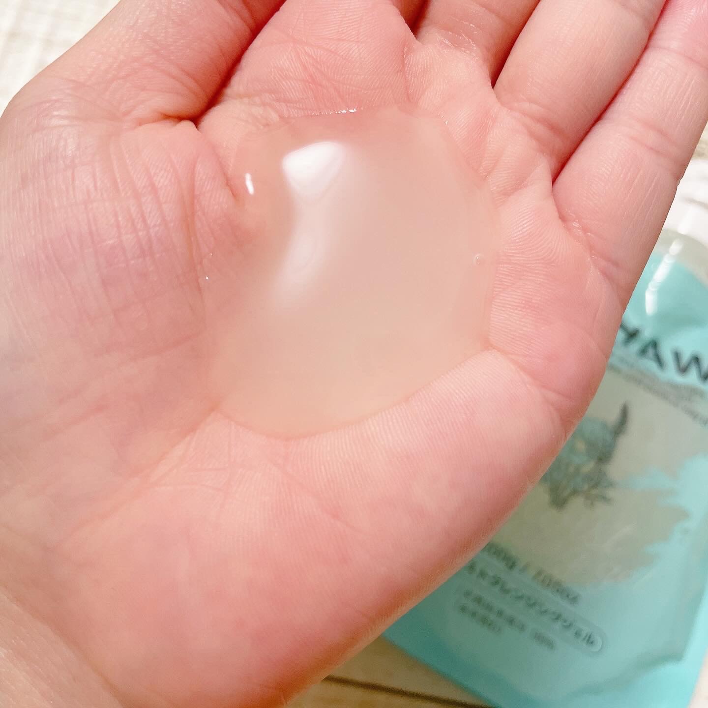 LIHAW モイストクレンジングジェル のクチコミ「『LIHAW リハウ モイストクレンジングジェル 200g』を使ってみました✨

こちらの商品.....」（3枚目）