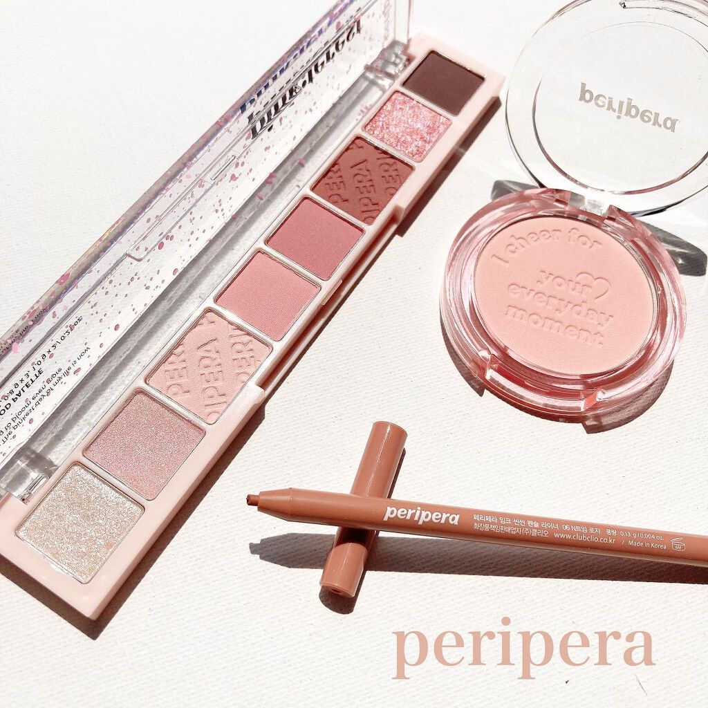 ピュア ブラッシュド サンシャイン チーク/PERIPERA/パウダーチークを使ったクチコミ（1枚目）