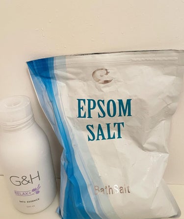 Epsom Salt (エプソムソルト) 国産(岡山県産)/EARTH CONSCIOUS (アースコンシャス)/入浴剤を使ったクチコミ（2枚目）