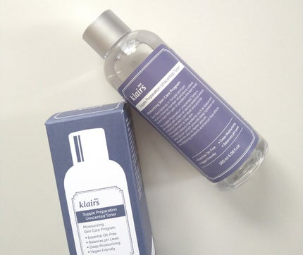 サプルプレパレーションアンセンテッドトナー(180ml)/Klairs/化粧水を使ったクチコミ(1枚目)