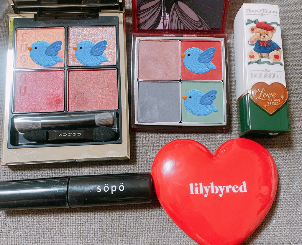 Love Bear リップスティック ツヤタイプ/FlowerKnows/口紅を使ったクチコミ（2枚目）