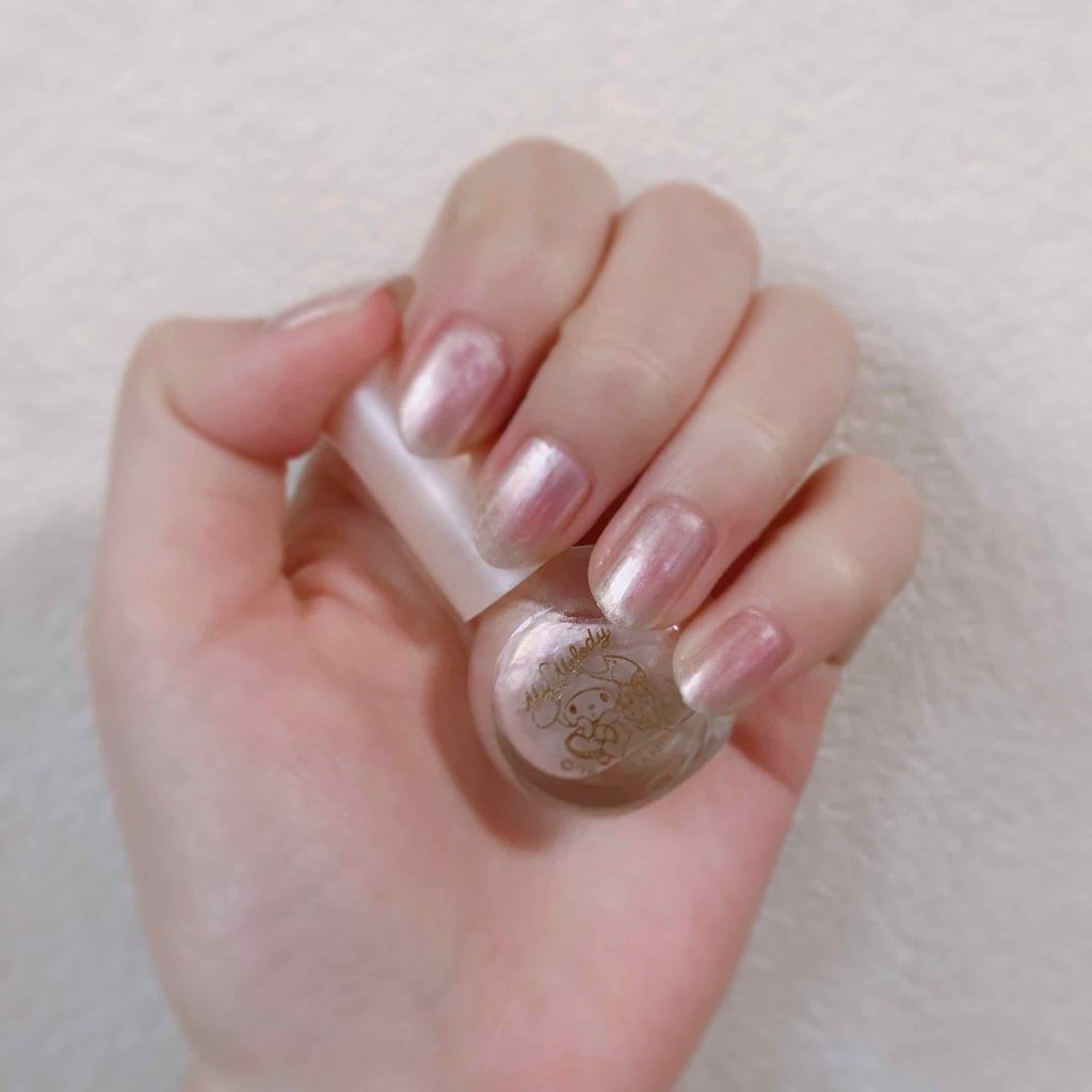 マイメロ ネイル/DAISO/マニキュアを使ったクチコミ(1枚目)