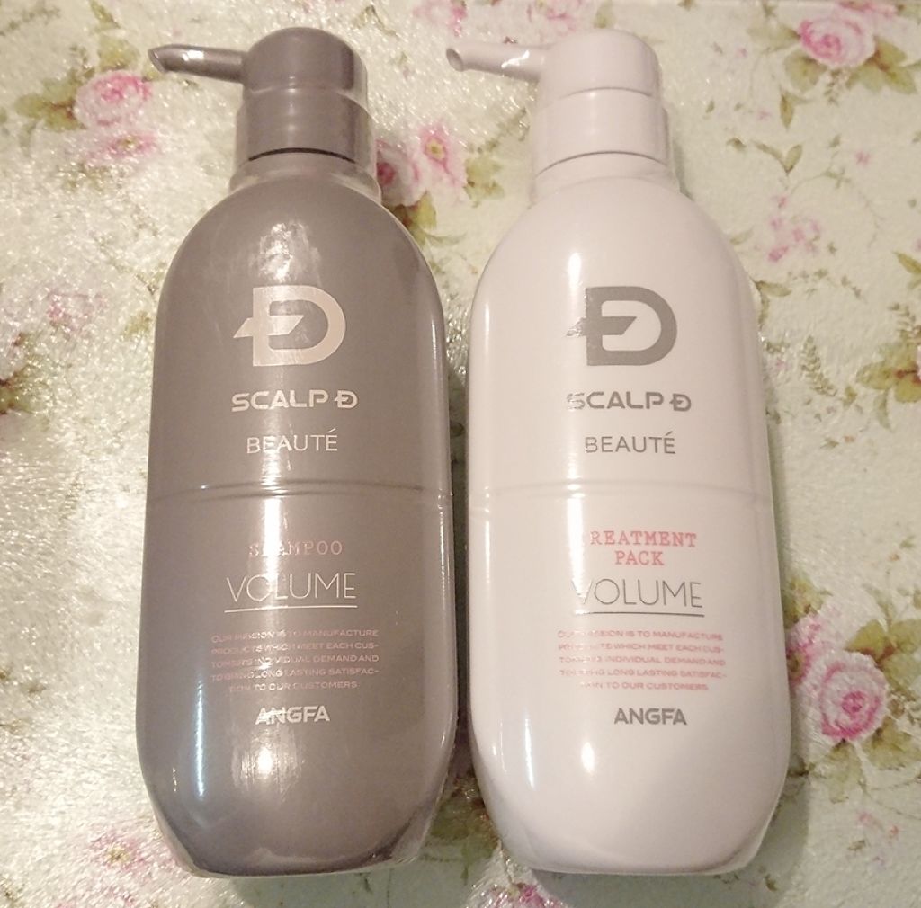 スカルプD ボーテ 薬用スカルプシャンプー ボリューム/薬用トリートメントパック ボリューム/アンファー(スカルプD)/シャンプー・コンディショナーを使ったクチコミ(1枚目)