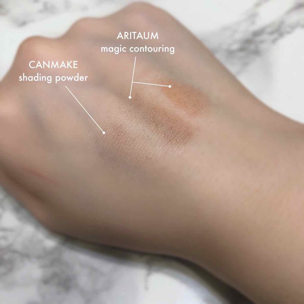 シェーディングパウダー/キャンメイク/シェーディングを使ったクチコミ(4枚目)