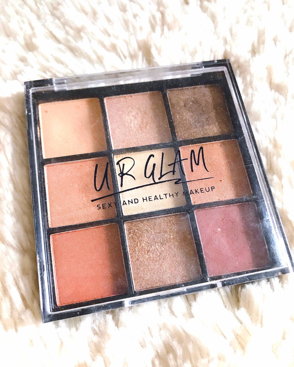 UR GLAM BLOOMING EYE COLOR PALETTE/U R GLAM/アイシャドウパレットを使ったクチコミ(1枚目)