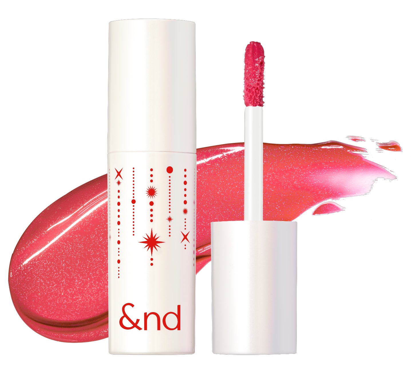 アンドバイロムアンド　グラッシーボムティント HL01 RED FLAKE