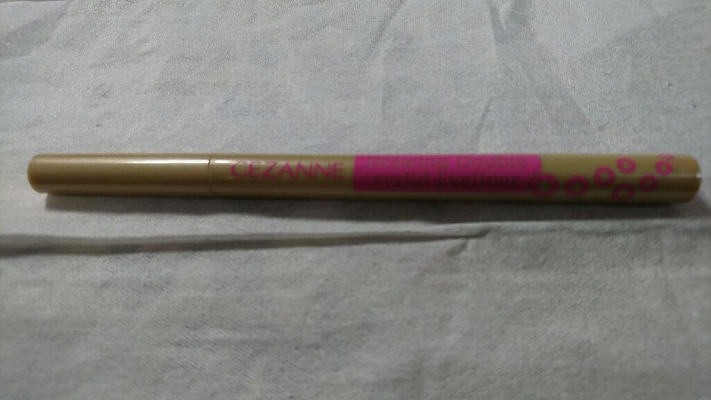 描くふたえアイライナー/CEZANNE/リキッドアイライナーを使ったクチコミ(1枚目)