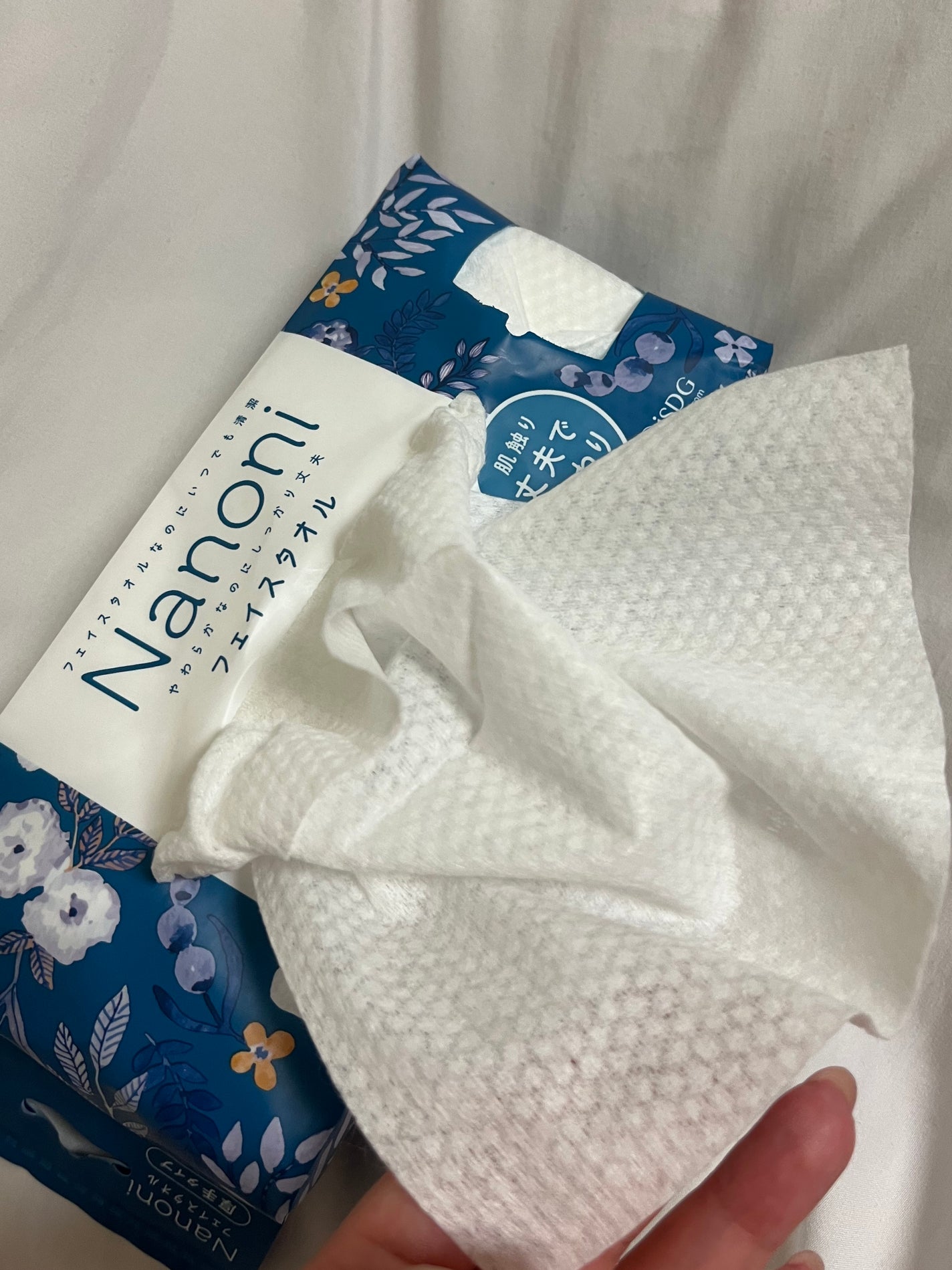 いつでも清潔 Face towel 厚手タイプ/ISDG 医食同源ドットコム/その他を使ったクチコミ(3枚目)
