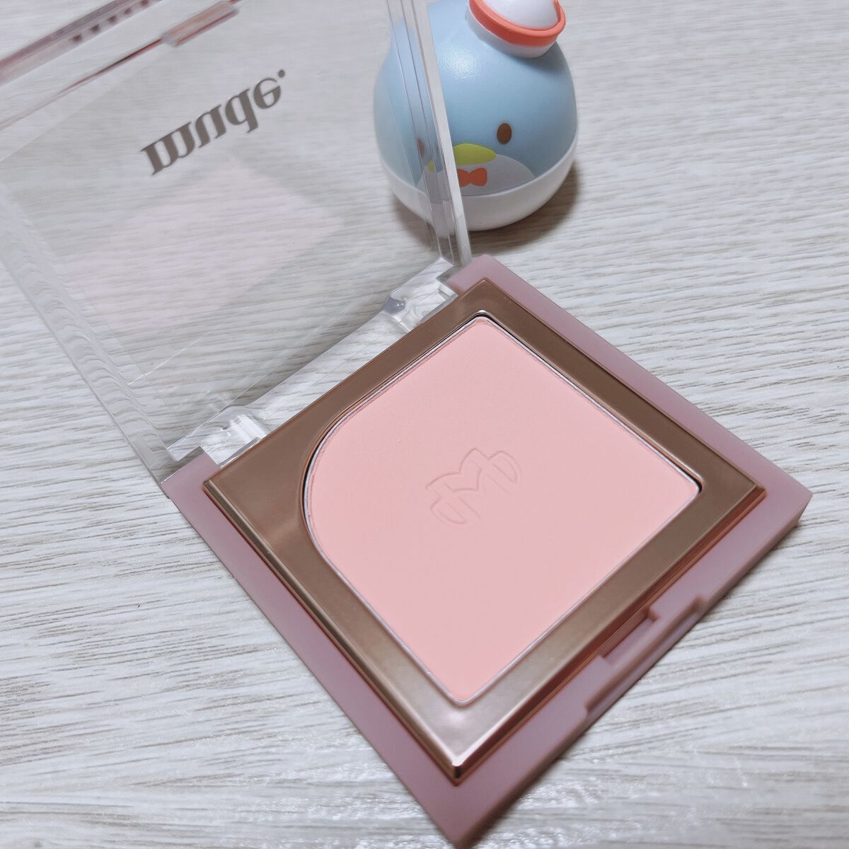 フラッターブラッシャー/mude./パウダーチークを使ったクチコミ（3枚目）