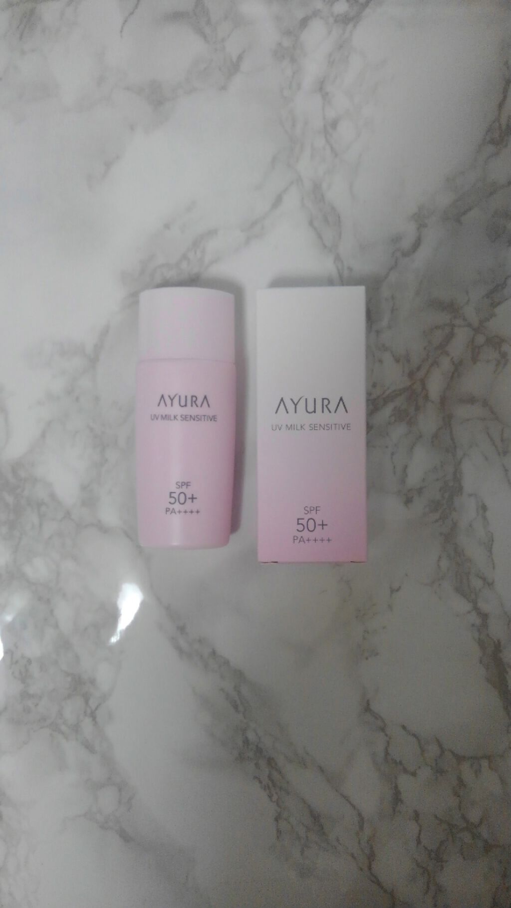 UVミルク センシティブα/AYURA/日焼け止めミルクを使ったクチコミ（1枚目）