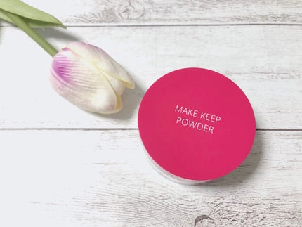 メイク キープ パウダー/コーセーコスメニエンス/ルースパウダーを使ったクチコミ(2枚目)