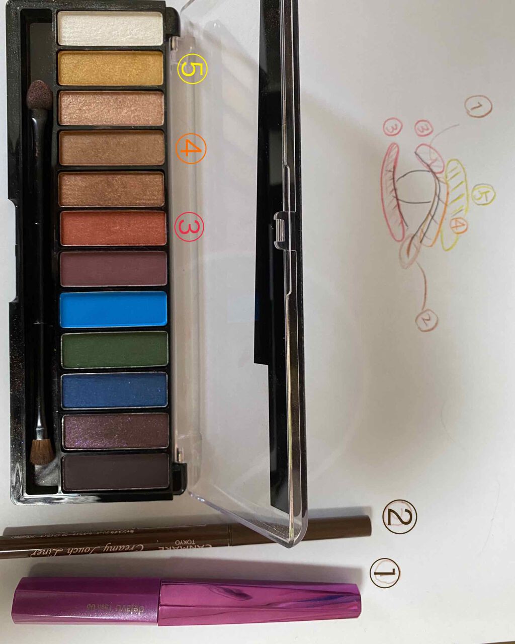 カネボウ ヴァリアンブラッセ(チークス)/KANEBO/パウダーチークを使ったクチコミ(2枚目)