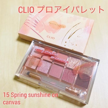 プロ アイ パレット/CLIO/アイシャドウパレットを使ったクチコミ（1枚目）