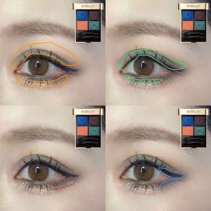 オンブル ジェ/GUERLAIN/アイシャドウパレットを使ったクチコミ(7枚目)