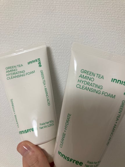 グリーンティー アミノ クレンジングフォーム/innisfree/洗顔フォームを使ったクチコミ(1枚目)