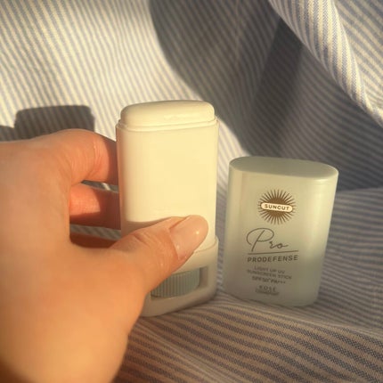 プロディフェンス ライトアップUV スティック/サンカット®/日焼け止めスティックを使ったクチコミ(1枚目)