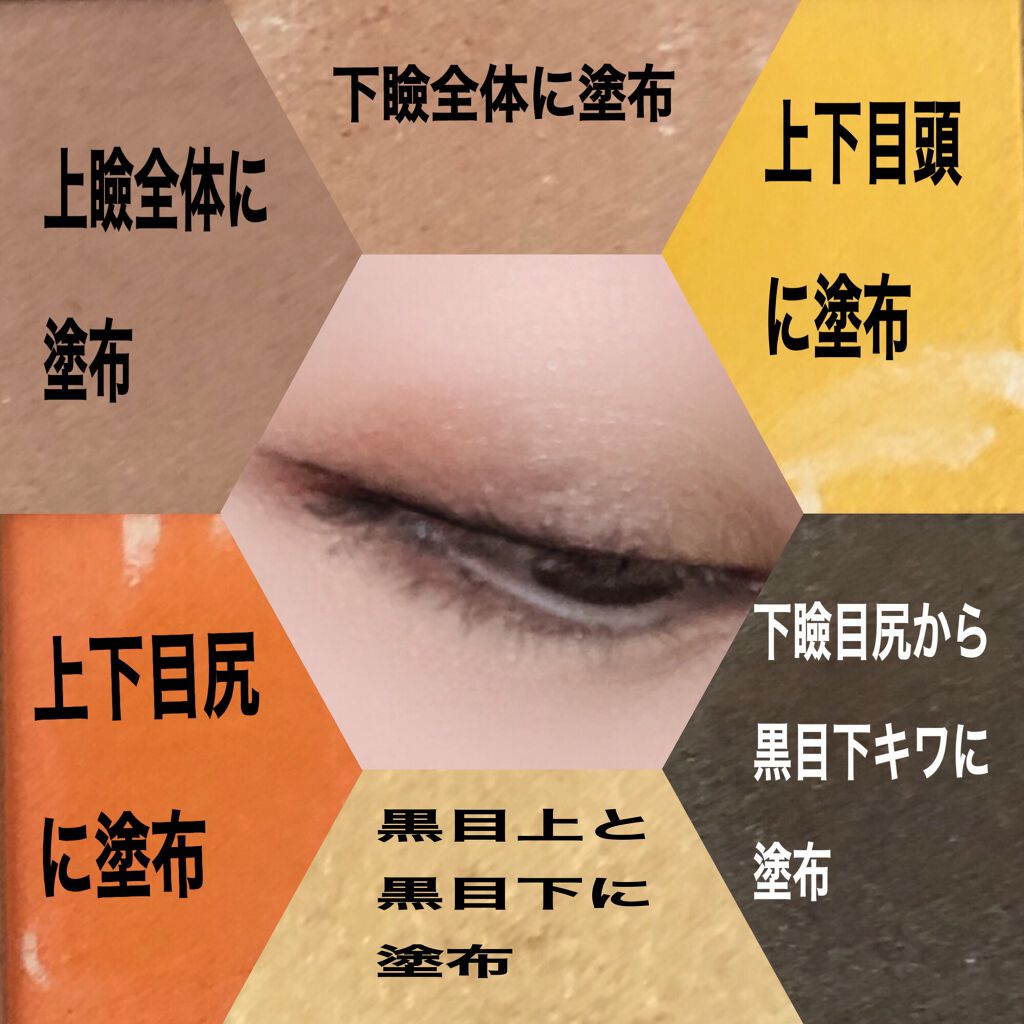 6セレクションアイズ/コフレドール/アイシャドウパレットを使ったクチコミ（3枚目）