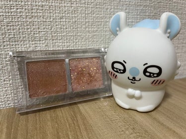  デュオ ポケット グリッター シャドウ 01 CARAMELIZED SALT/PERIPERA/アイシャドウパレットを使ったクチコミ（1枚目）