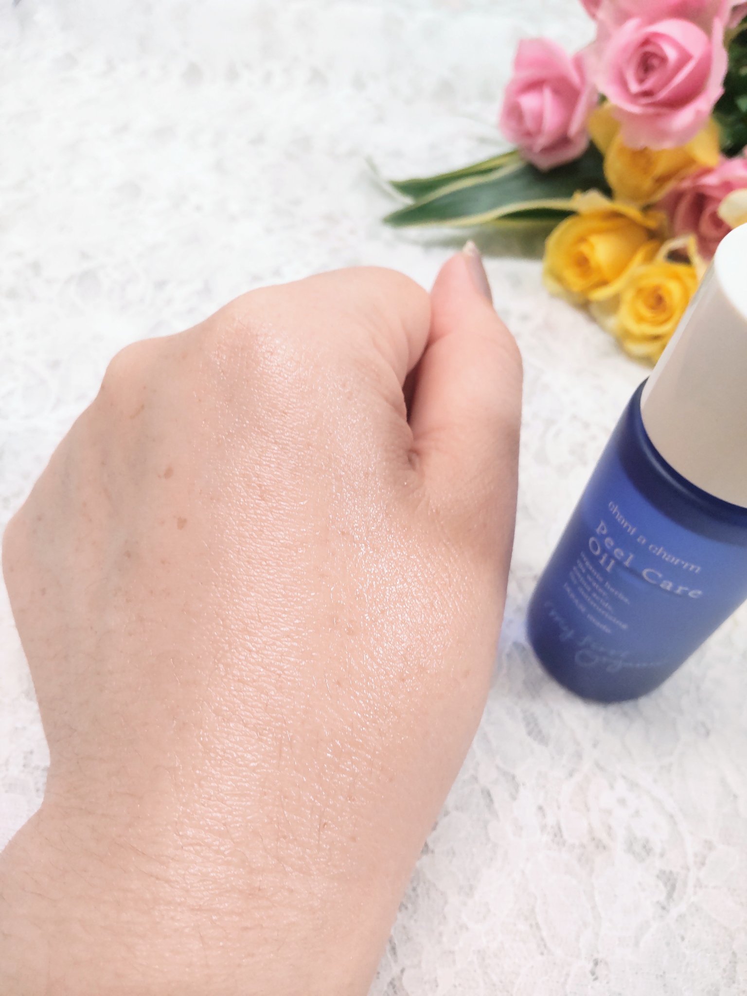 ピールケアオイル/chant a charm /ピーリングを使ったクチコミ（3枚目）