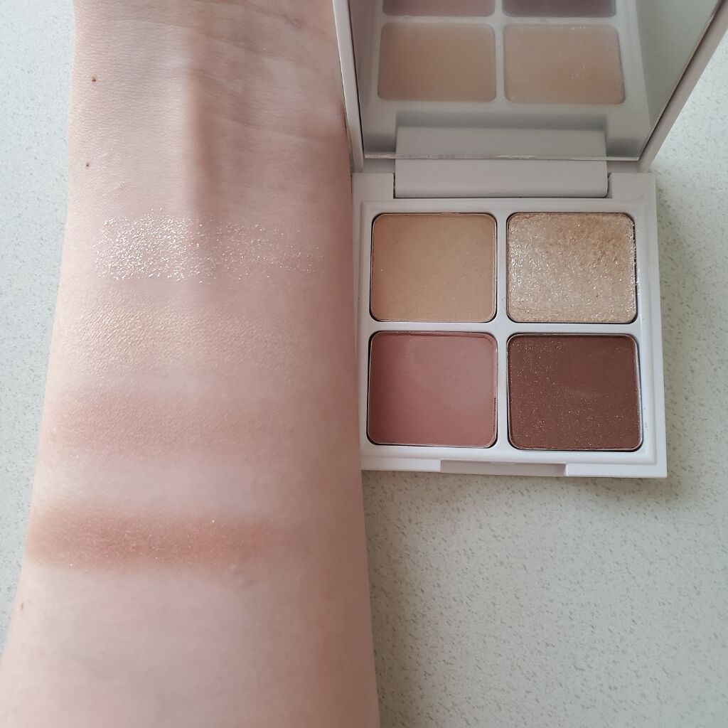 Pearly FLASH シャドウ パレット/HOLIKA HOLIKA/アイシャドウパレットを使ったクチコミ（3枚目）