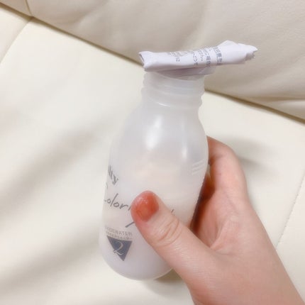 カラーリングミルク【旧】/パルティ/ヘアカラーを使ったクチコミ(6枚目)