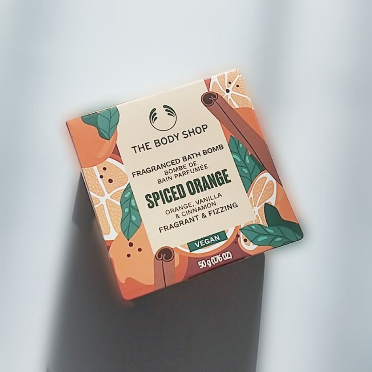 バスボム スパイスドオレンジ/THE BODY SHOP/炭酸系入浴剤を使ったクチコミ(1枚目)