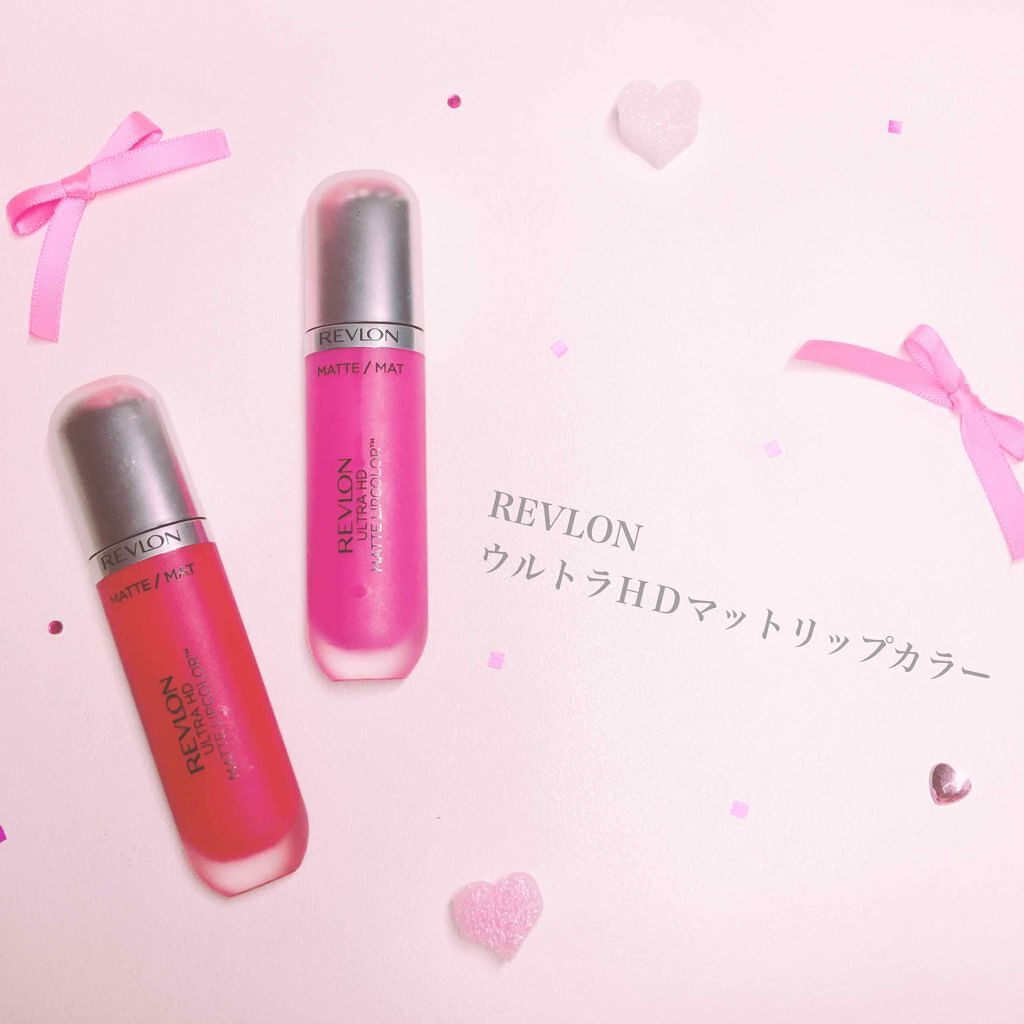 ウルトラ HD マット リップカラー/REVLON/口紅を使ったクチコミ(1枚目)