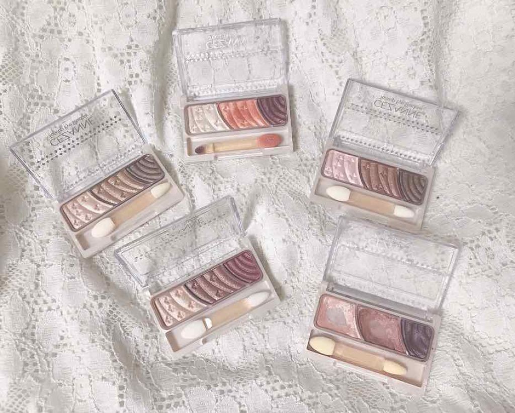 トーンアップアイシャドウ/CEZANNE/アイシャドウパレットを使ったクチコミ(2枚目)