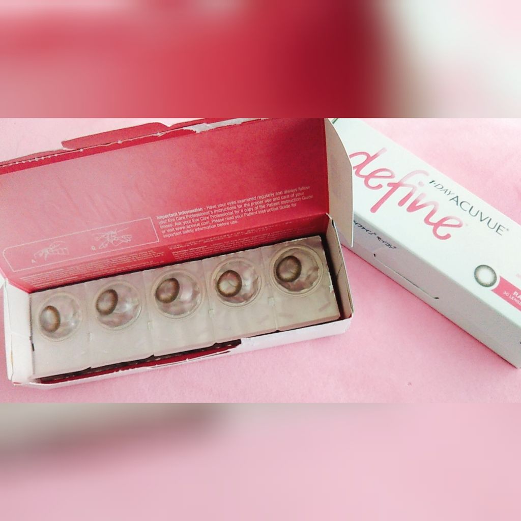 ワンデーアキュビュー®ディファイン®モイスト®/アキュビュー® ディファイン®/ワンデー（１DAY）カラコンを使ったクチコミ（1枚目）