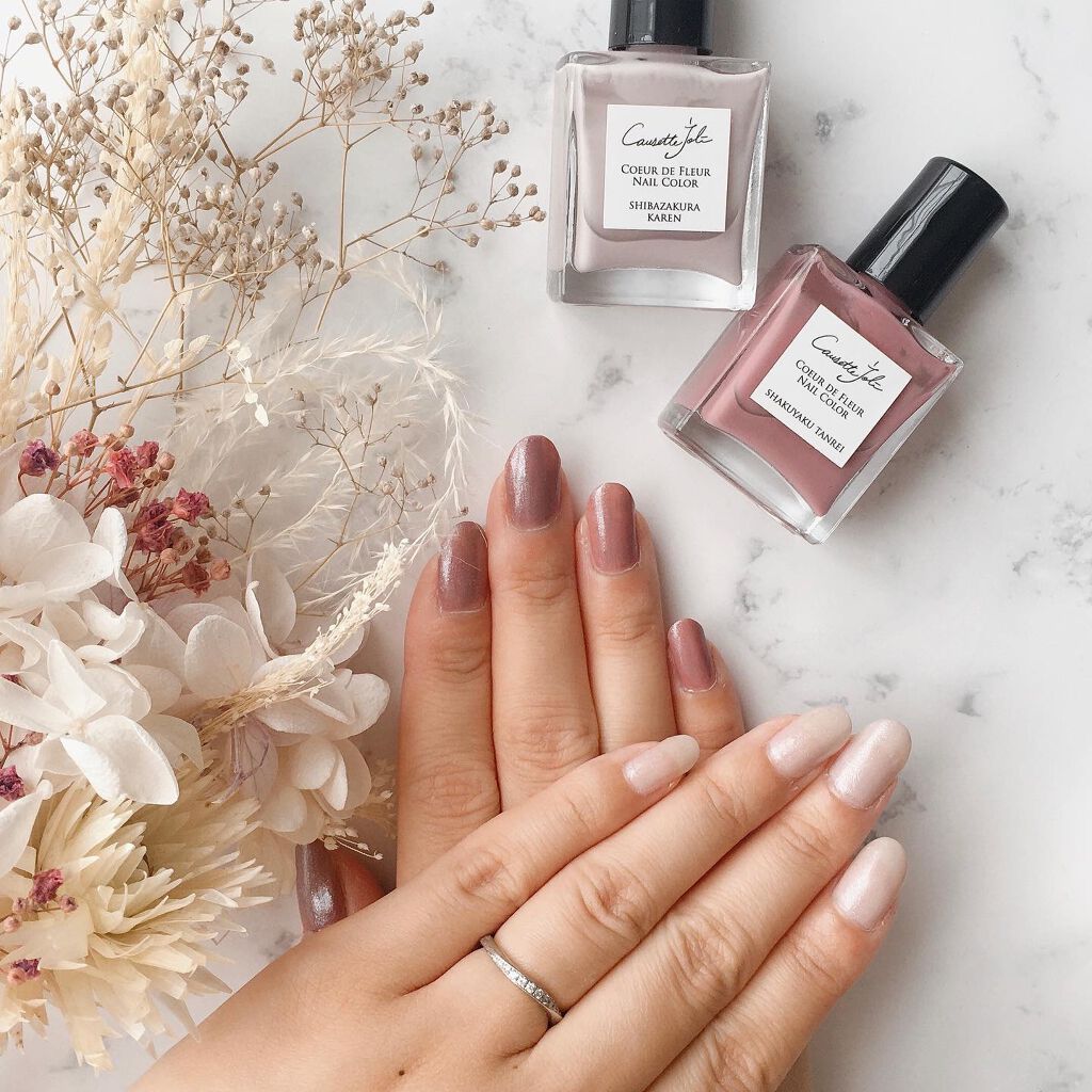 Coeur de Fleur Nail Color/Causette.Joli/マニキュアを使ったクチコミ（2枚目）