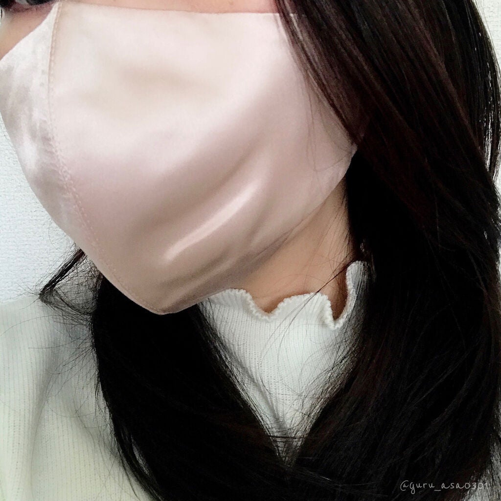 3D シルク マスク/SiL'Amour/マスクを使ったクチコミ(8枚目)